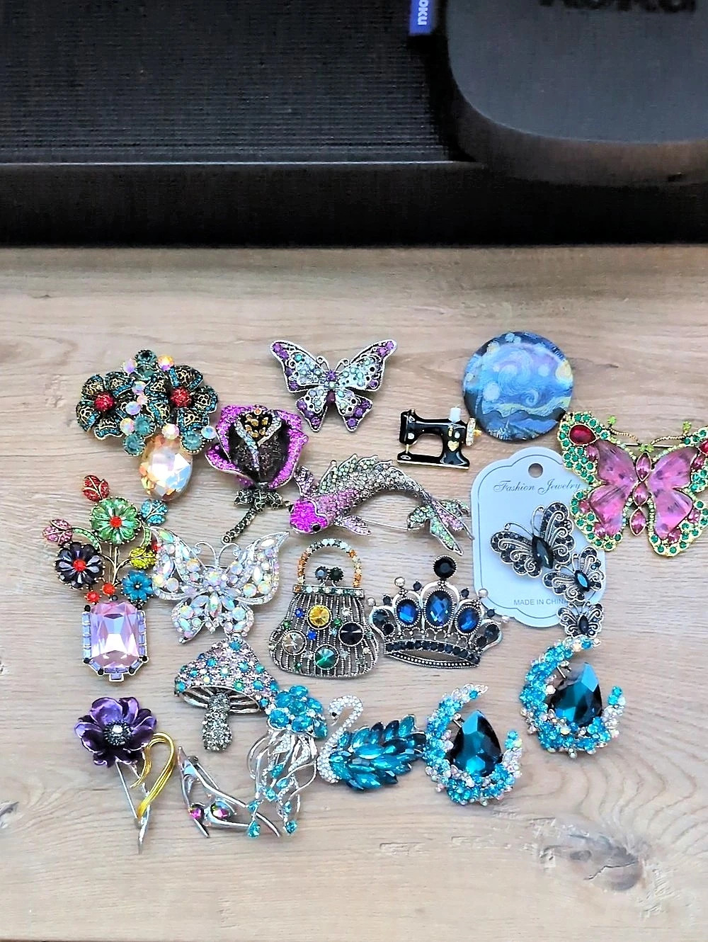 Ruby's Bundle Multicolor Brooch & Jewelry Lot For Ruby's Bundle.